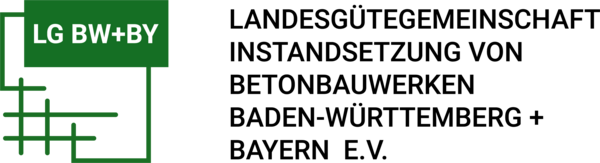 Gütezeichen der Landesgütegemeinschaft Instandsetzung von Betonbauwerken BW+BY.
